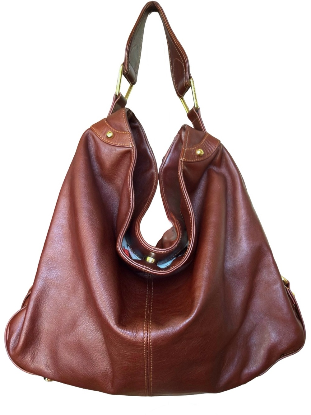 Rebecca Minkoff Nikki Auburn Brown Hobo